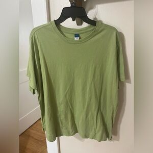 Old Navy Light Green Vintage Tee
